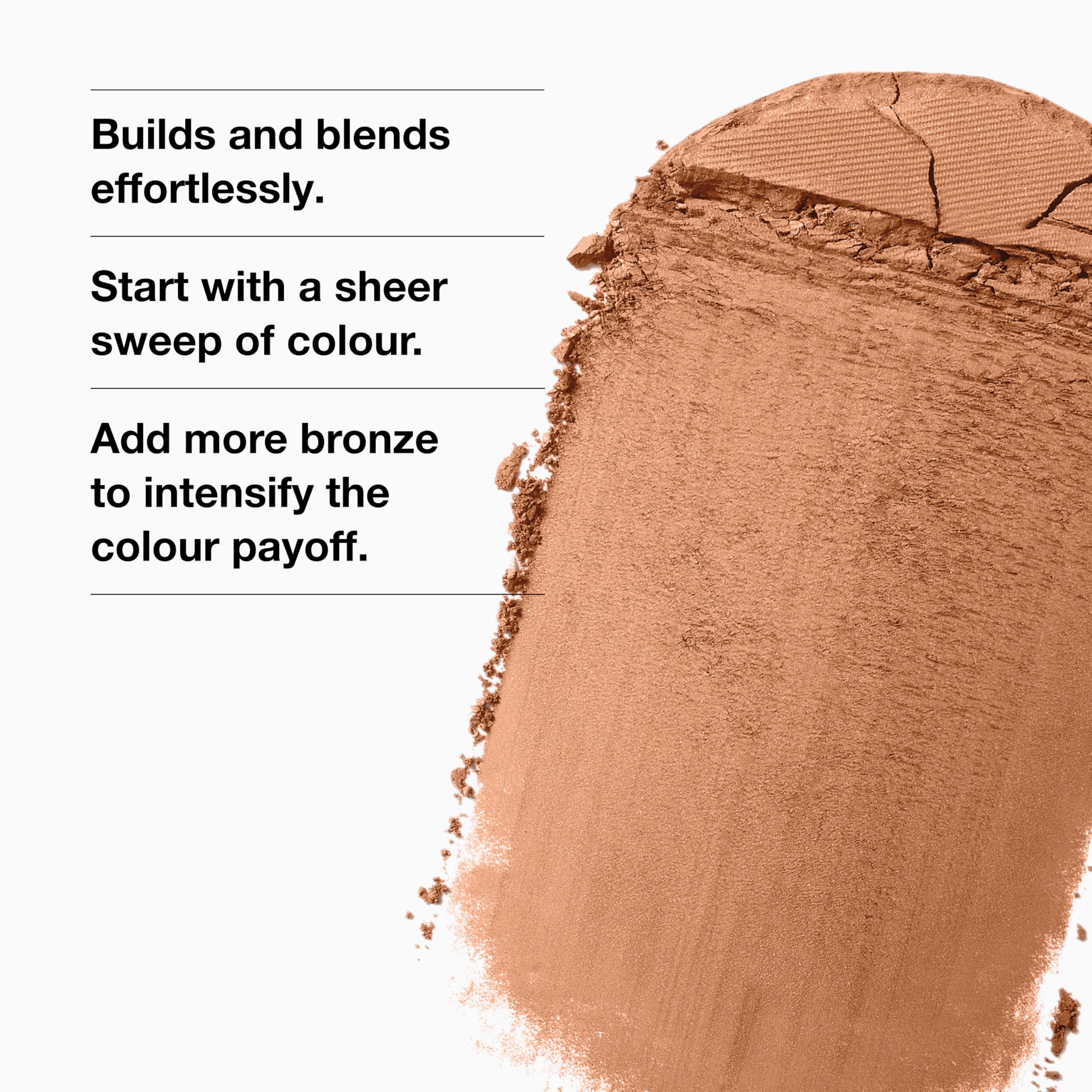 Clinique True Bronze Blendable Pressed Powder Bronzer | Sun-Kissed Glow + Natural Finish - Damaged Box