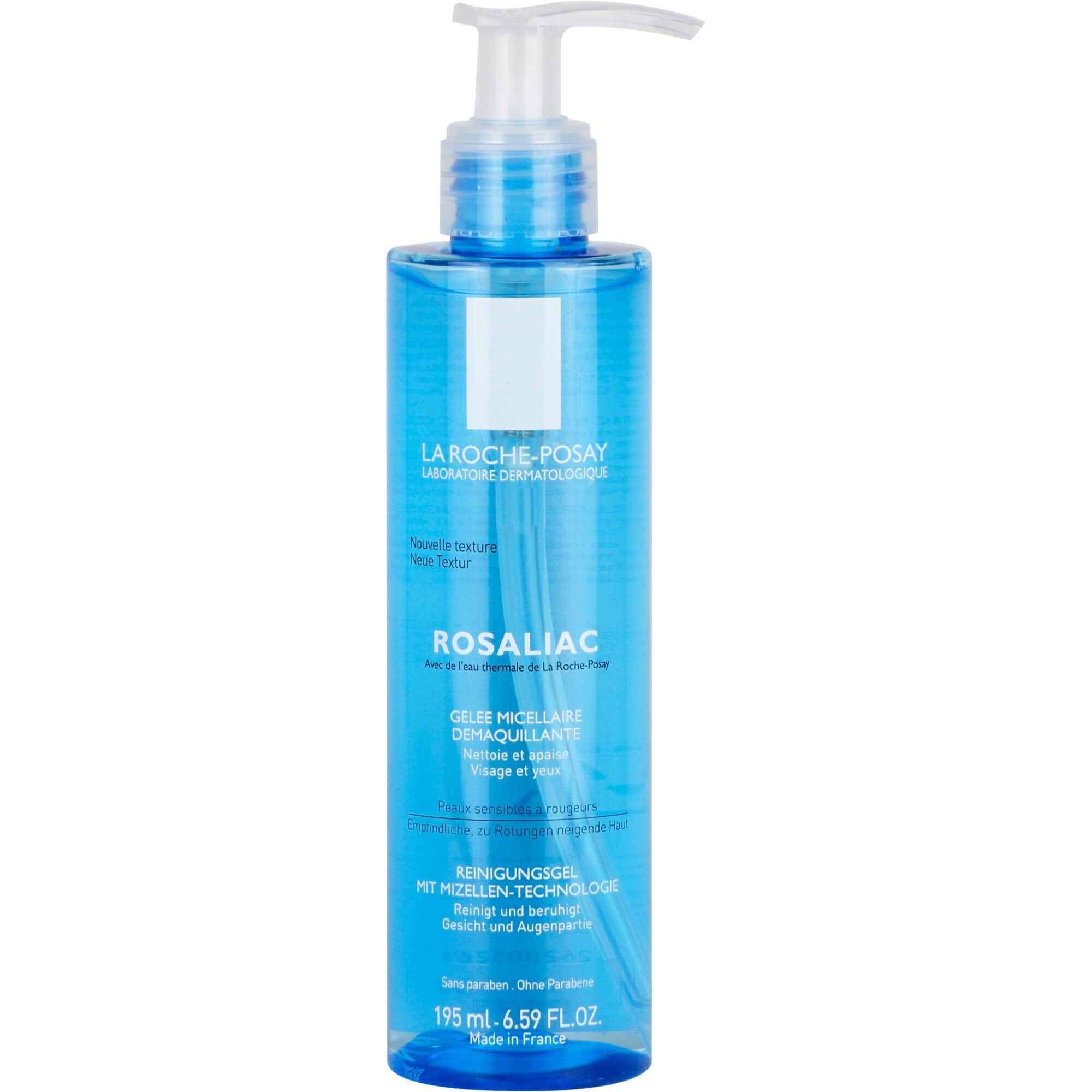 La Roche-Posay Toleriane Rosaliac Make-Up Remover For Dry, Redness-Prone Skin 195ml - New