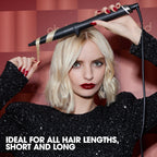 ghd Chronos Curve Hair Curler Wand - Long Lasting Frizz Free Curls - Professional Styling Tool - Very Good