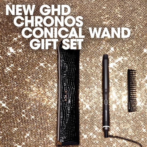 ghd Chronos Curve Hair Curler Wand - Long Lasting Frizz Free Curls - Professional Styling Tool - Very Good