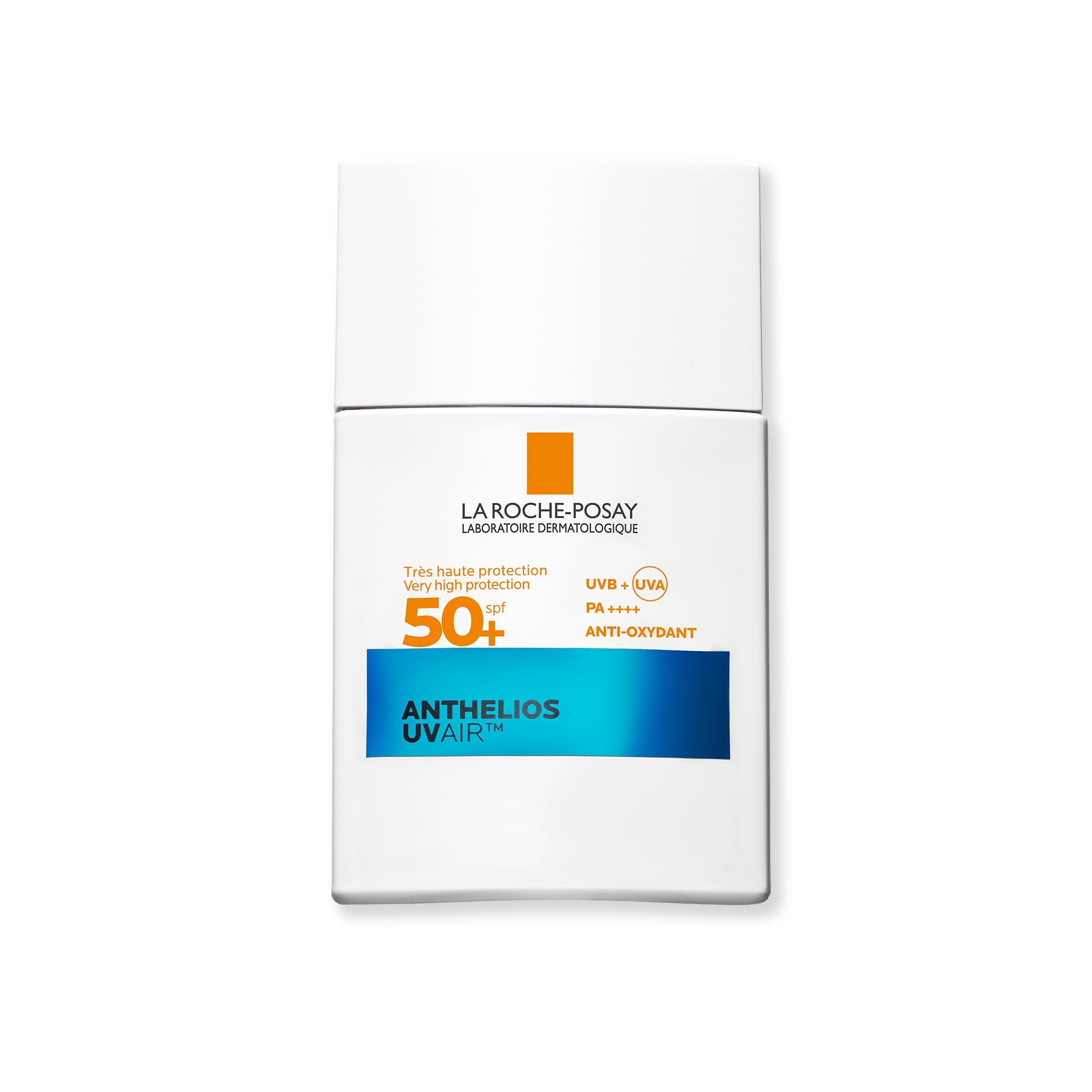 La Roche-Posay Anthelios UVAIR SPF50+ Sunscreen With Hyaluronic Acid & Niacinamide, Ultra-Lightweight, Very High Daily Protection From UVB and UVA Rays, 40ml - Damaged Box