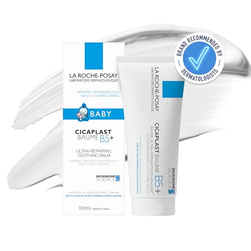 La Roche-Posay Baby Cicaplast Balm B5 Multi-Purpose Repairing Balm, Soothing Barrier Cream for Nappy Rash and Dry Sensitive Skin, with 5% Panthenol, 100ml - New