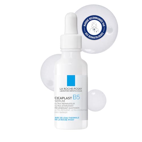 La Roche-Posay Cicaplast B5 Hydrating Face Serum, Repairing Daily Skin Barrier for Dehydrated Skin 30ml - Damaged Box