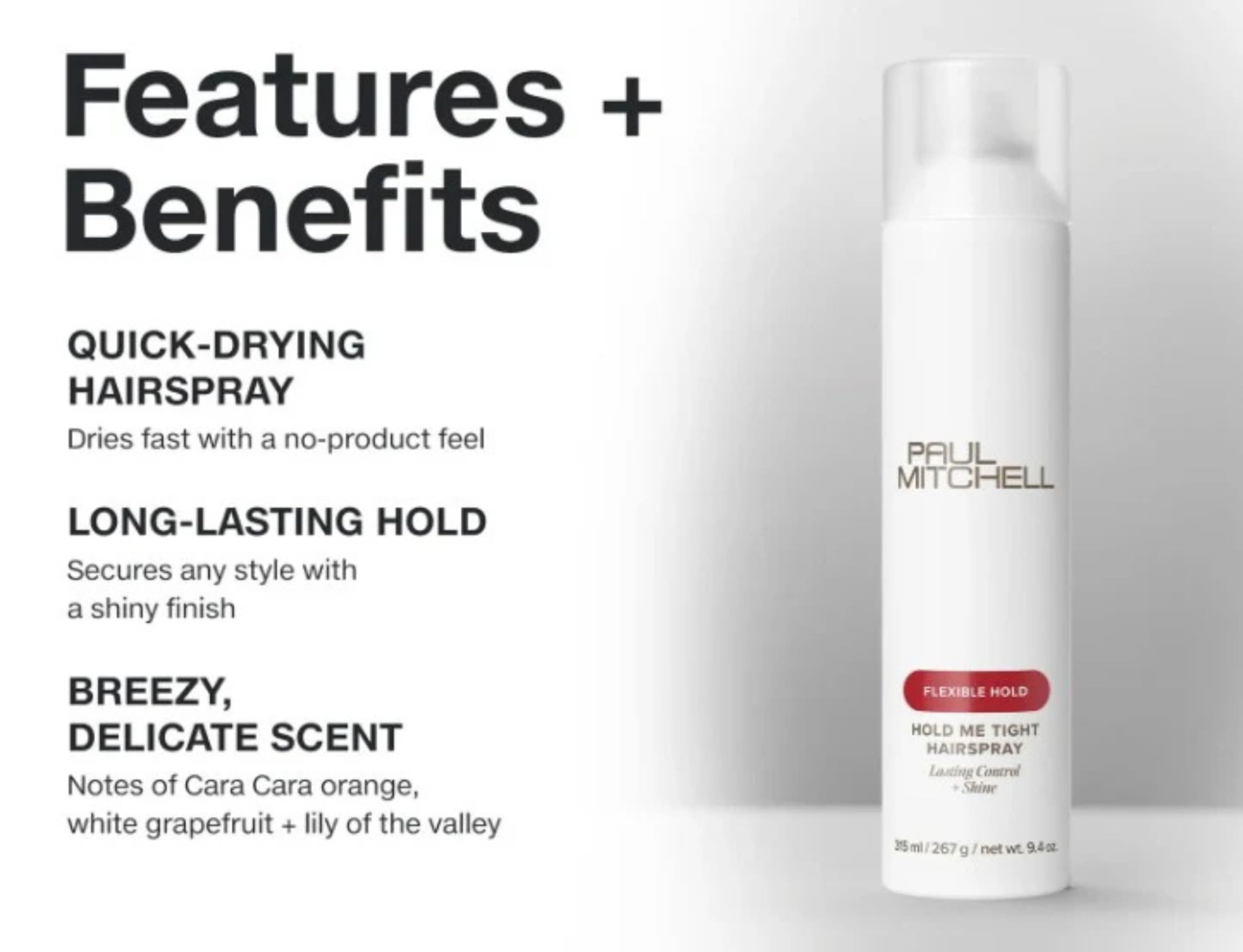 Paul Mitchell Hold Me Tight Hair Spray 300 ml - New