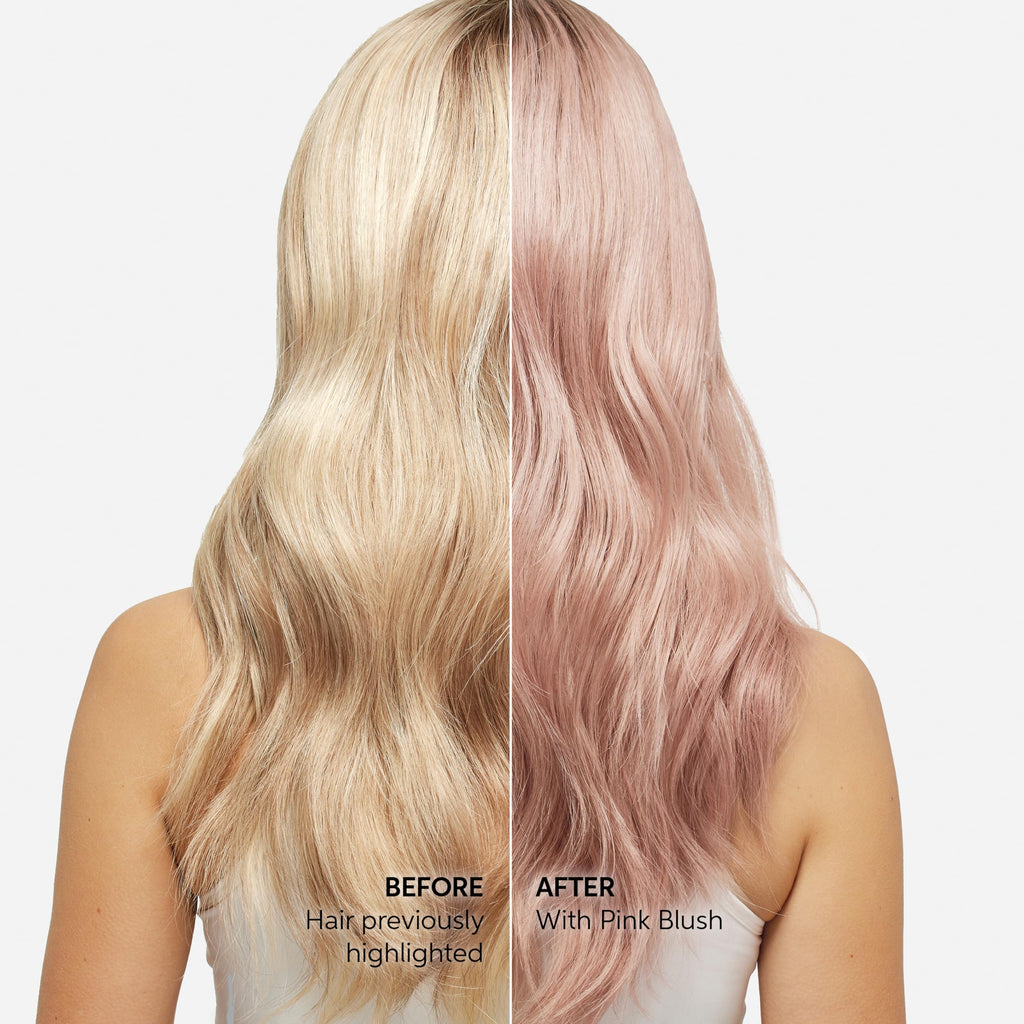 Wella Professionals Pink Blush Color Fresh Mask - Colour Depositing Hair Mask & Home Hair Gloss Treatment - Soft Pink Temporary Hair Dye with Avacado Oil (150ml) - New