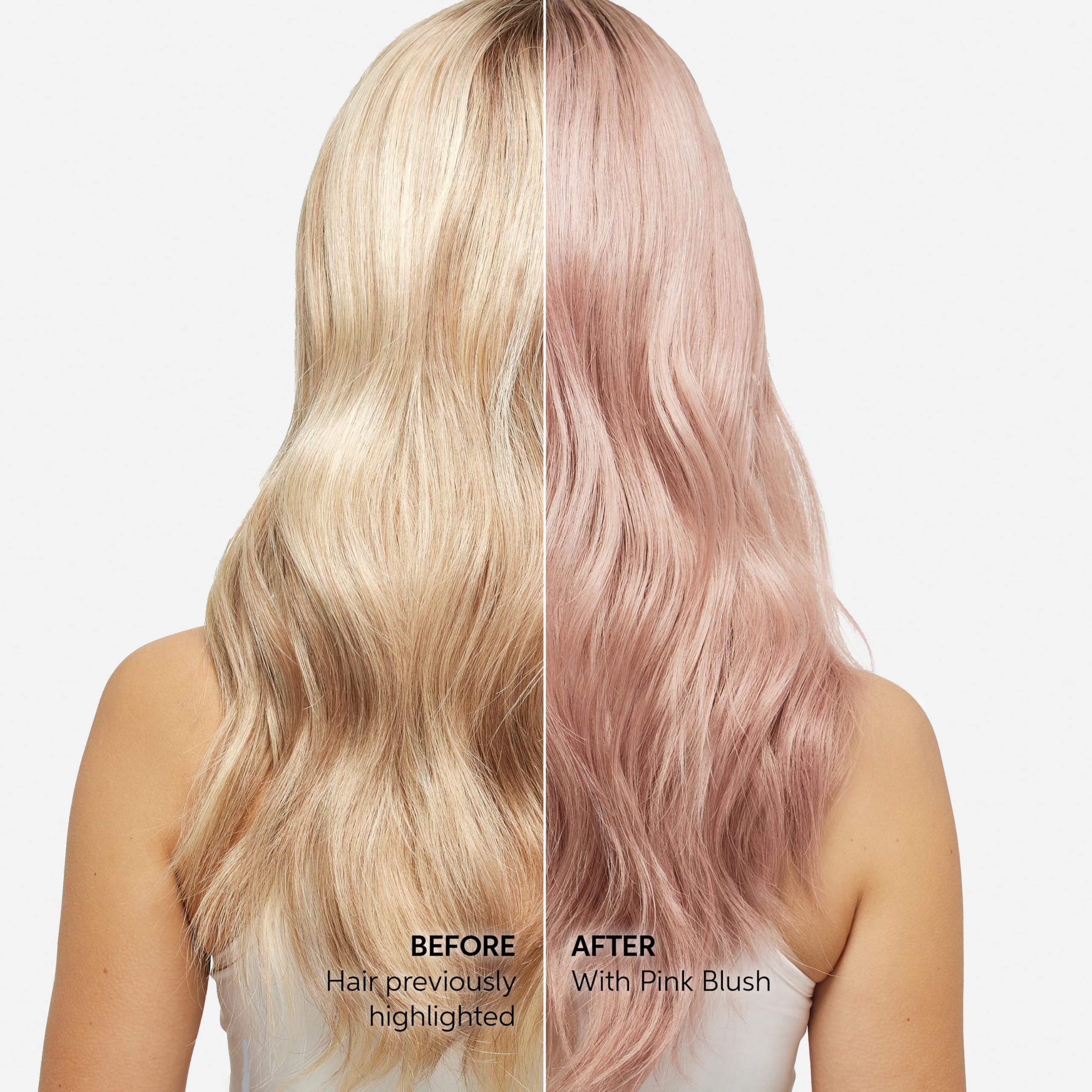 Wella Professionals Pink Blush Color Fresh Mask - Colour Depositing Hair Mask & Home Hair Gloss Treatment - Soft Pink Temporary Hair Dye with Avacado Oil (150ml) - New