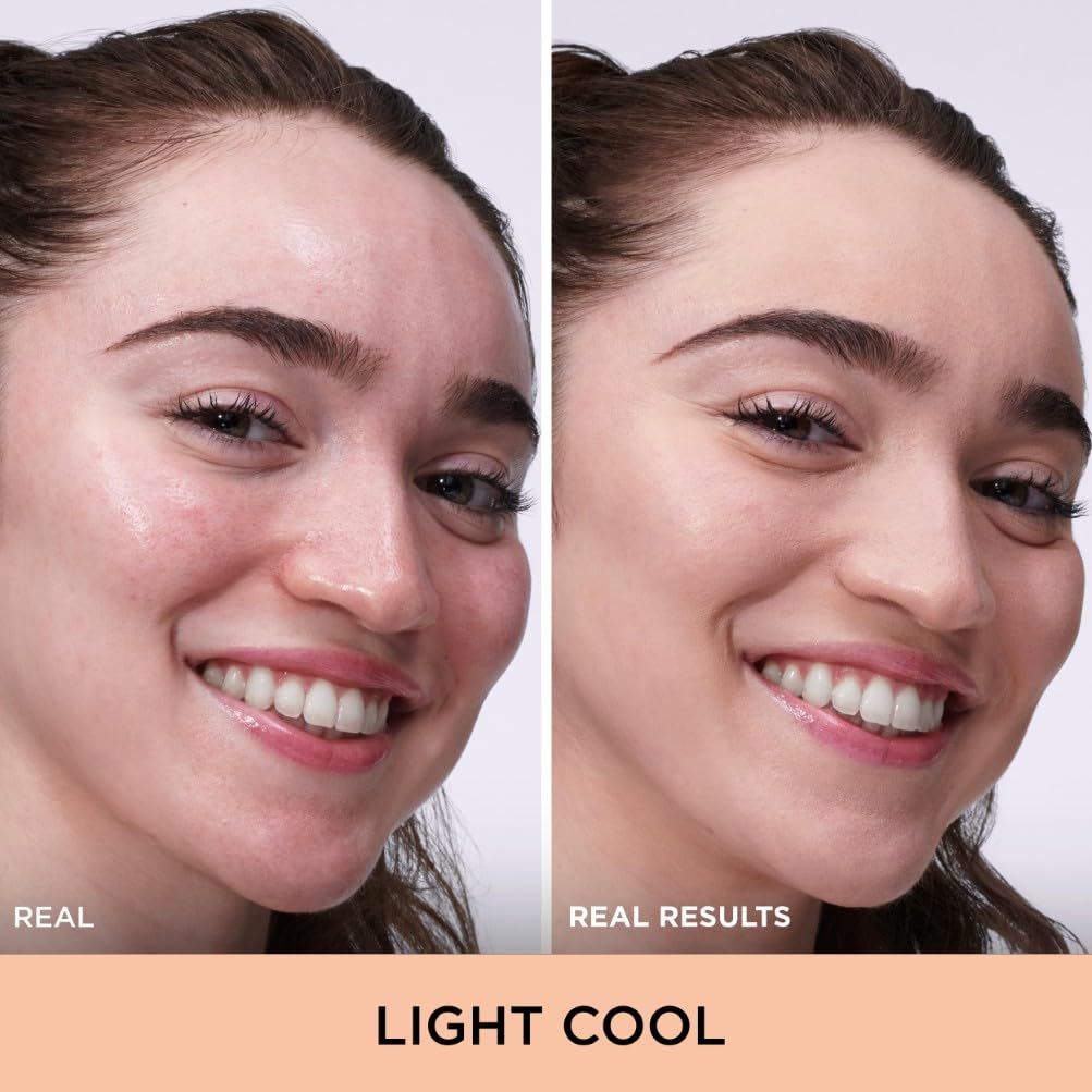 IT Cosmetics Full Coverage Foundation, Natural Matte, Made with Hyaluronic Acid, SPF 40 Protection, Your Skin But Better CC+, Shade: Light Cool, 32ml - Damaged Box