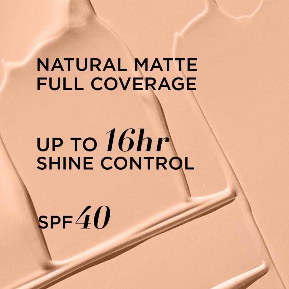 IT Cosmetics Full Coverage Foundation, Natural Matte, Made with Hyaluronic Acid, SPF 40 Protection, Your Skin But Better CC+, Shade: Light Cool, 32ml - Damaged Box