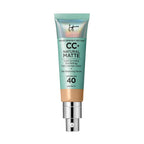 IT Cosmetics Full Coverage Foundation, Natural Matte, Made with Hyaluronic Acid, SPF 40 Protection, Your Skin But Better CC+, Shade: Light Cool, 32ml - Damaged Box