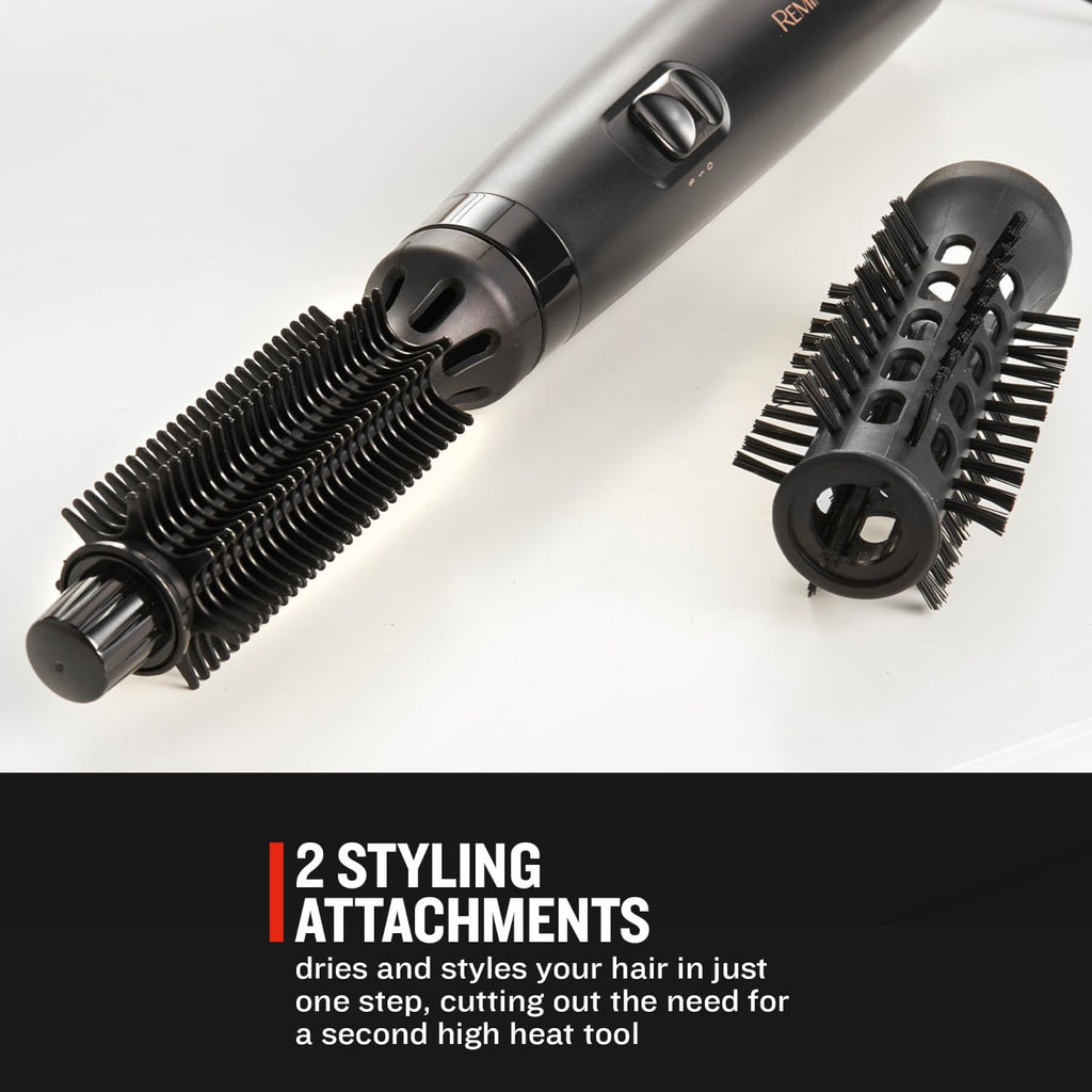 Remington Blow Dry & Style Air Styler - 400W Hair Dryer Brush - For Shorter Hair - Hot Air Brush Styler - Very Good