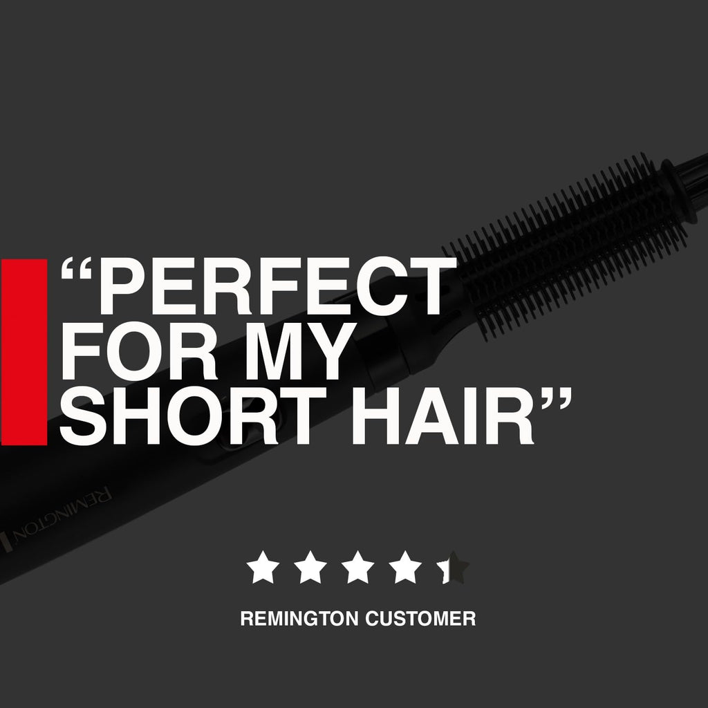 Remington Blow Dry & Style Air Styler - 400W Hair Dryer Brush - For Shorter Hair - Hot Air Brush Styler - Very Good