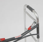Drive Devilbiss Folding Lightweight Aluminium Walking Frame - Mobility Aid with Wheels - Adjustable Height Walker - Damaged Box