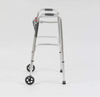 Drive Devilbiss Folding Lightweight Aluminium Walking Frame - Mobility Aid with Wheels - Adjustable Height Walker - Damaged Box