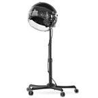 Hooded Dryer, Colliford Standing Hair Dryer, Hairdryer for Afro Hair, Professional Hood Dryer for Home & Salon, Heat Cap for Deep Conditioning, Ionic Hood Hair Dryer (Black) - Very Good