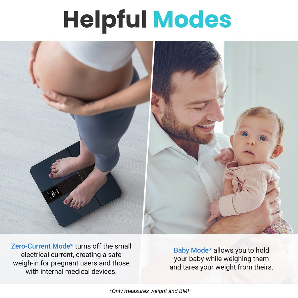Etekcity Scales for Body Weight, Weighing Scales with USB Charging & Wi-Fi - Damaged Box