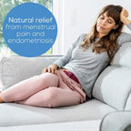 Beurer EM50 Menstrual Relax TENS & Heat Pad for Period Pain Relief - Rechargeable, 15 Intensity Levels - Damaged Box
