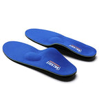 VALSOLE Orthotic Insoles High Arch Foot Support Soft Medical Inserts - Plantar Fasciitis, Flat Feet, Pain Relief - Blue 9.5-10 UK - Very Good