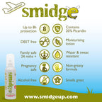 Smidge Insect Repellent Cream - 75ml - Midge Mosquito Tick Protection Lotion - Damaged Box - BBE 04/2031