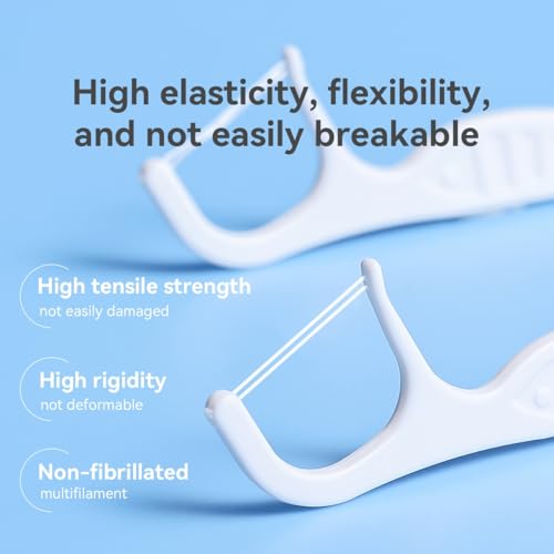 YANDY Braces Floss Picks - Orthodontic Twin-Line Dental Floss Sticks - 150 Count Interdental Cleaners - Very Good