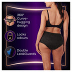 Always Discreet Pants Black Large L - 8 Count Incontinence Disposable Underwear - Damaged Box