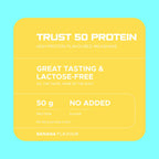 USN Protein 50 Ready-to-Drink High Protein Shake I Banana I 6 x 500ml - New - BBE 08/2026