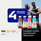 USN Protein 50 Ready-to-Drink High Protein Shake I Banana I 6 x 500ml - New - BBE 08/2026