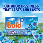Bold Spring Awakening PODS Washing Liquid Laundry Detergent Capsules 38 Washes - Built-in Lenor Softener - Outdoor Freshness - Damaged Box
