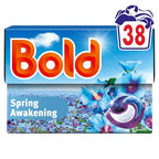 Bold Spring Awakening PODS Washing Liquid Laundry Detergent Capsules 38 Washes - Built-in Lenor Softener - Outdoor Freshness - Damaged Box