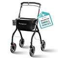 Helavo Narrow Walker - 23.6" Wide Indoor Mobility Aid with Tray - Compact Walking Frame - Damaged Box