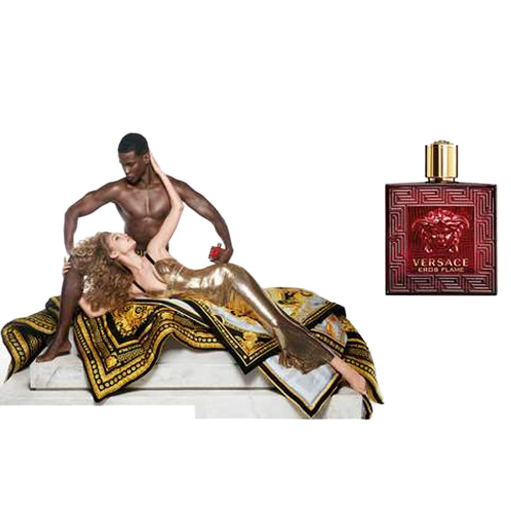Versace,100 ml (Pack of 1) Eros Flame Edp Vapo 100ml - Damaged Box