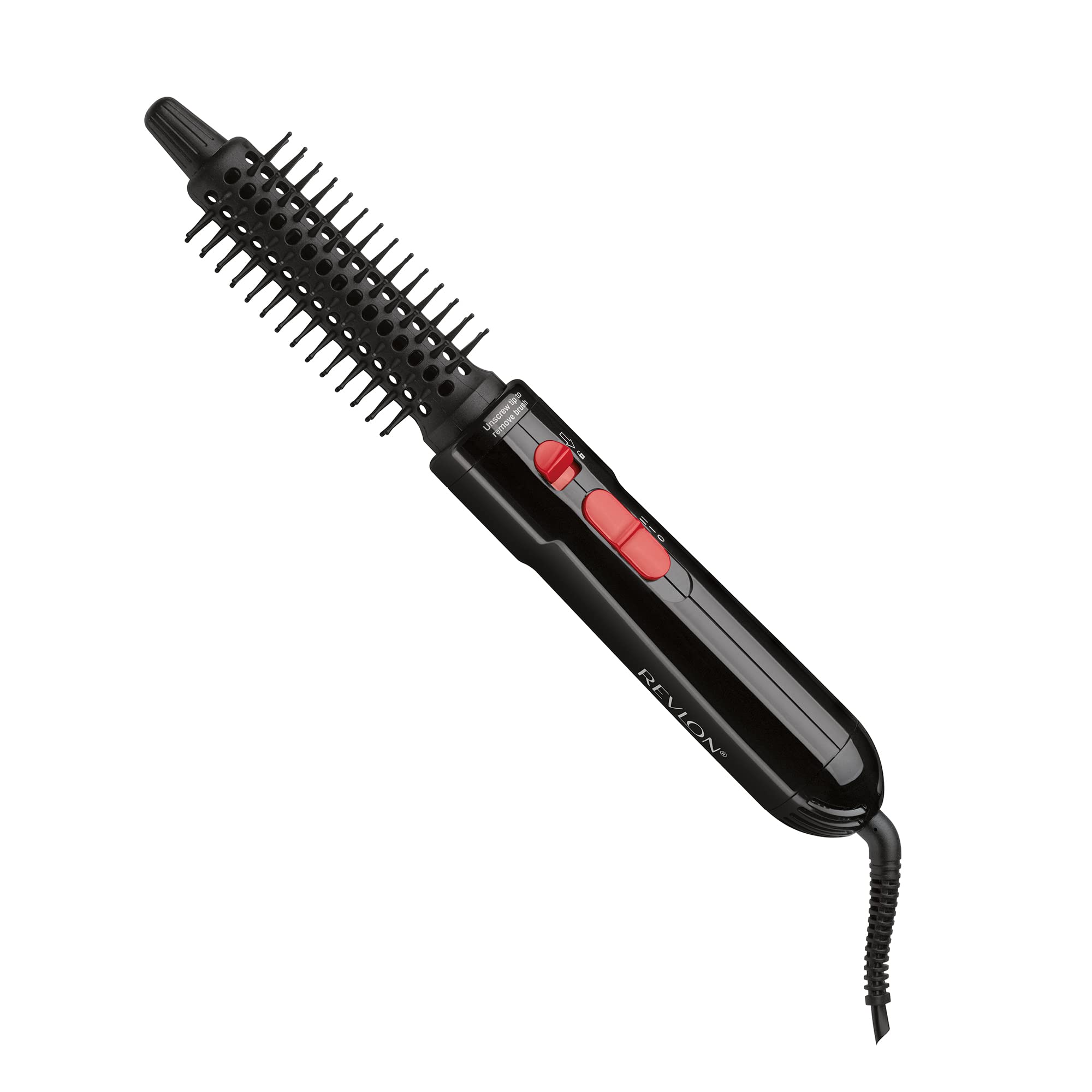 Revlon Tangle Free Hot Air Styler RVHA6017UK - Hair Dryer Brush - Black - Damaged Box