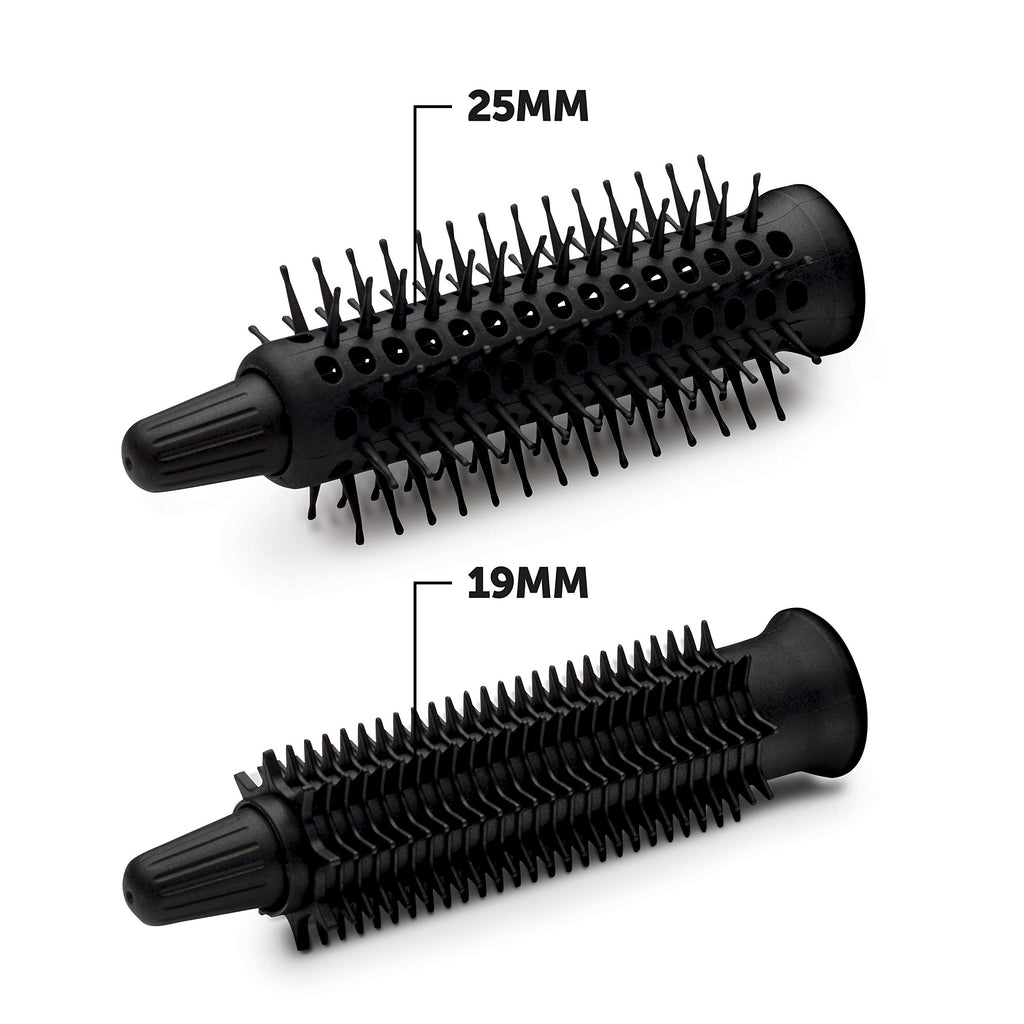 Revlon Tangle Free Hot Air Styler RVHA6017UK - Hair Dryer Brush - Black - Damaged Box