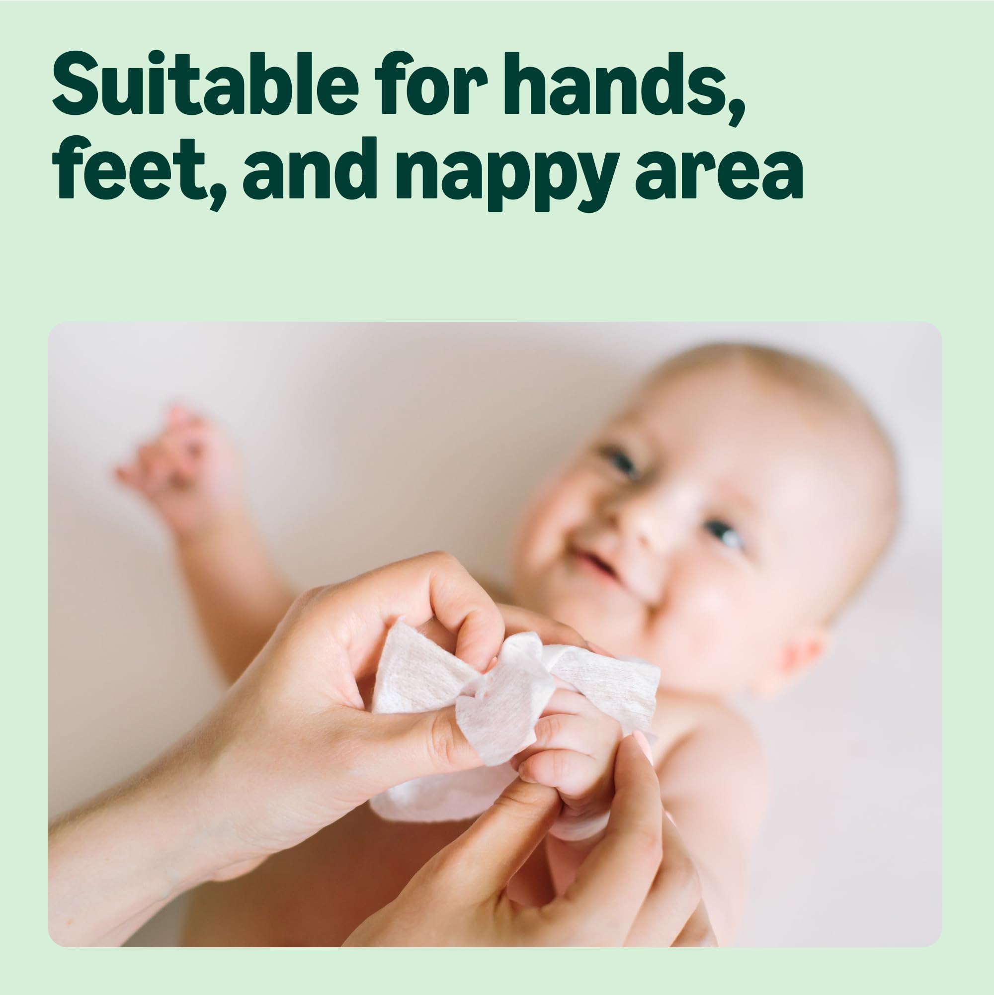 Amazon Fresh Baby Wipes - 1080 Wipes - 18 Pack of 60 - Plant-Based Plastic-Free Gentle Baby Wipes - Damaged Box
