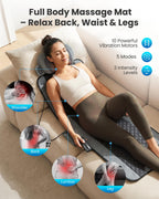 COMFIER Massage Mats Full Body with Heat, Bed Massager, Gifts - Very Good