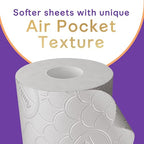 Andrex Ultimate Quilts Toilet Roll - 24 Mega Rolls - 3-Ply Soft Thick Sheets - FSC Certified Bulk Pack - Damaged Box