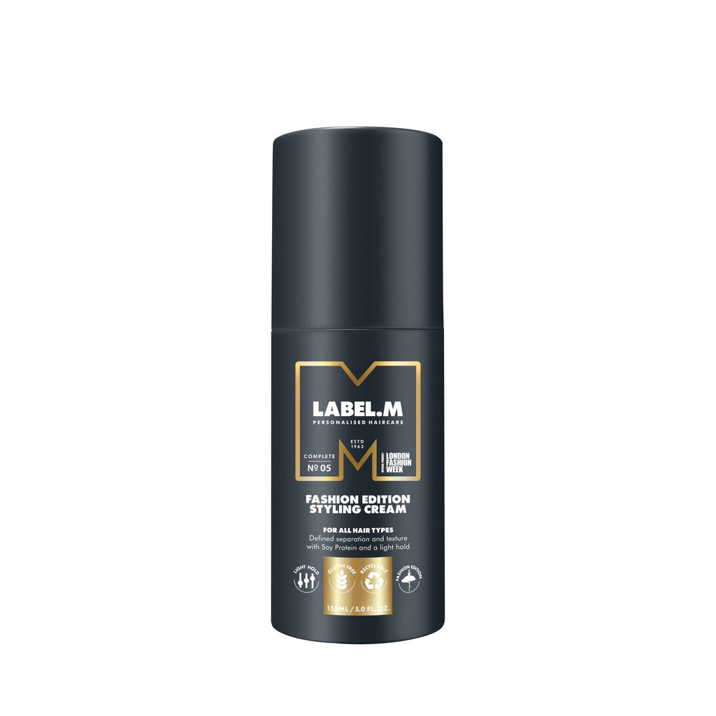 LABEL.M Fashion Edition Styling Cream 150ml - Hair Styling Product - Professional Hair Cream - Damaged Box