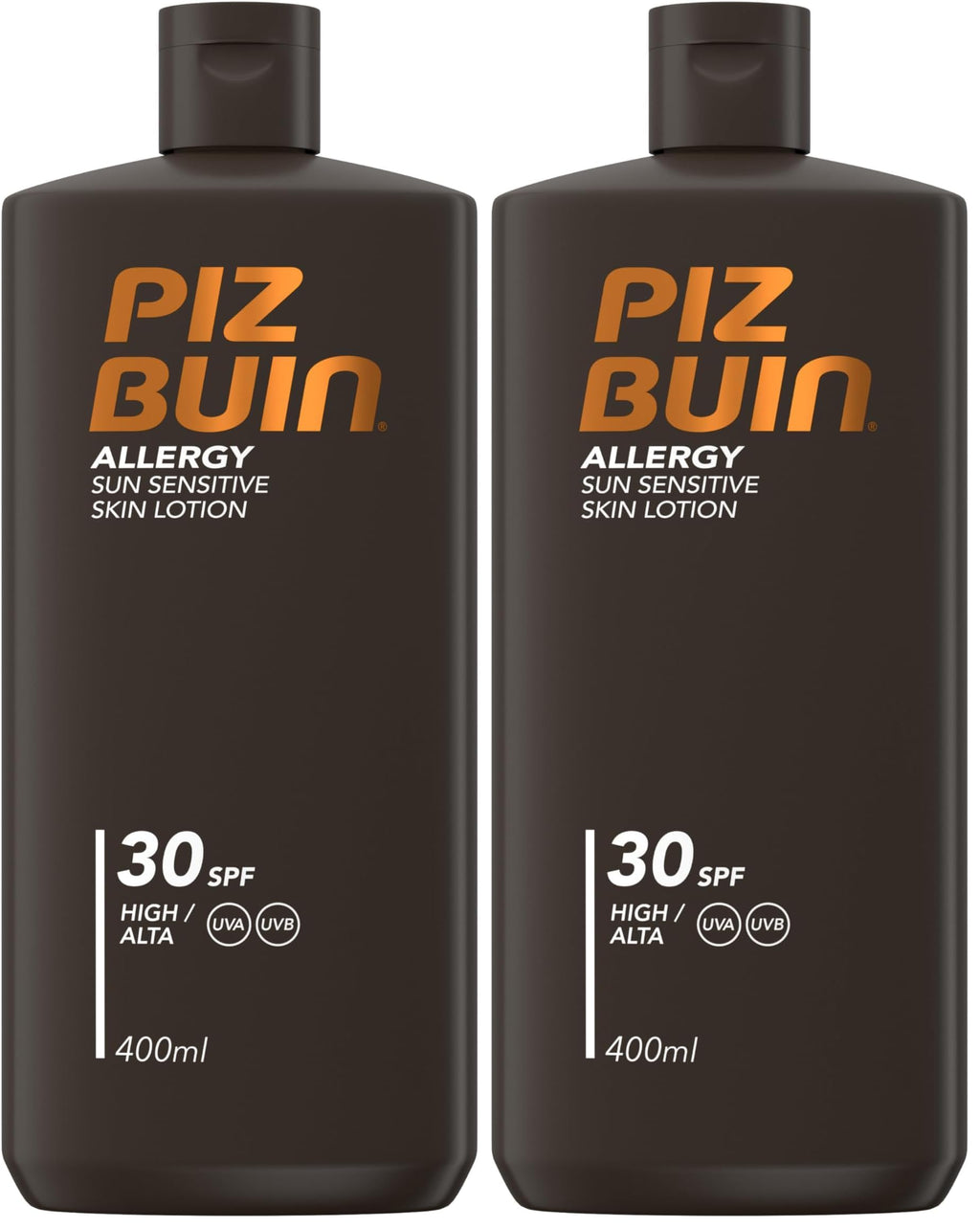 Piz Buin Allergy Sun Sensitive Skin Lotion SPF30 400ml - High Protection UVA/UVB - Damaged Box