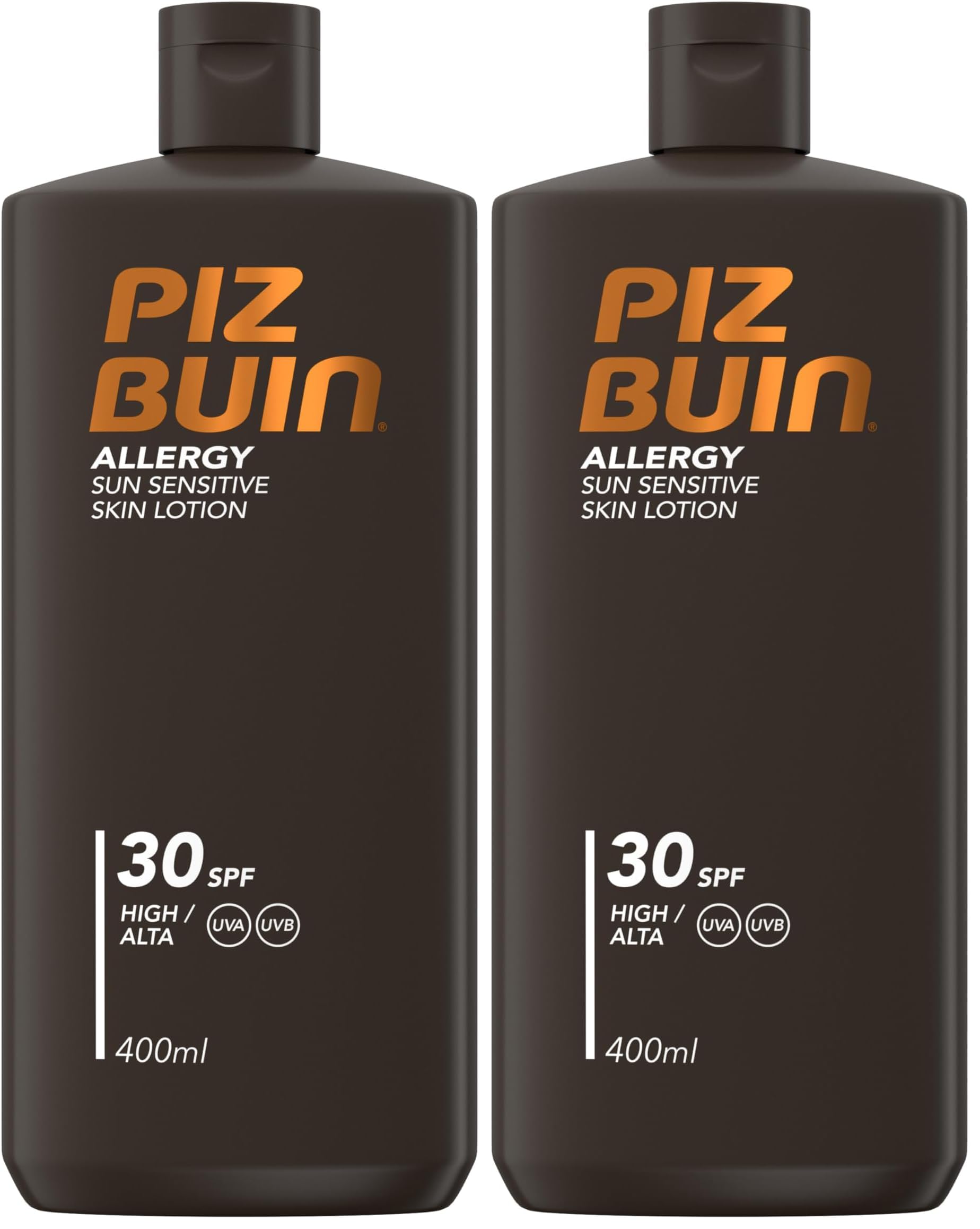 Piz Buin Allergy Sun Sensitive Skin Lotion SPF30 400ml - High Protection UVA/UVB - Damaged Box