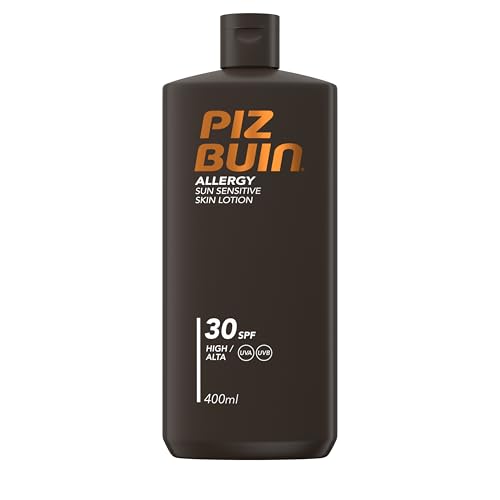 Piz Buin Allergy Sun Sensitive Skin Lotion SPF30 400ml - High Protection UVA/UVB - Damaged Box