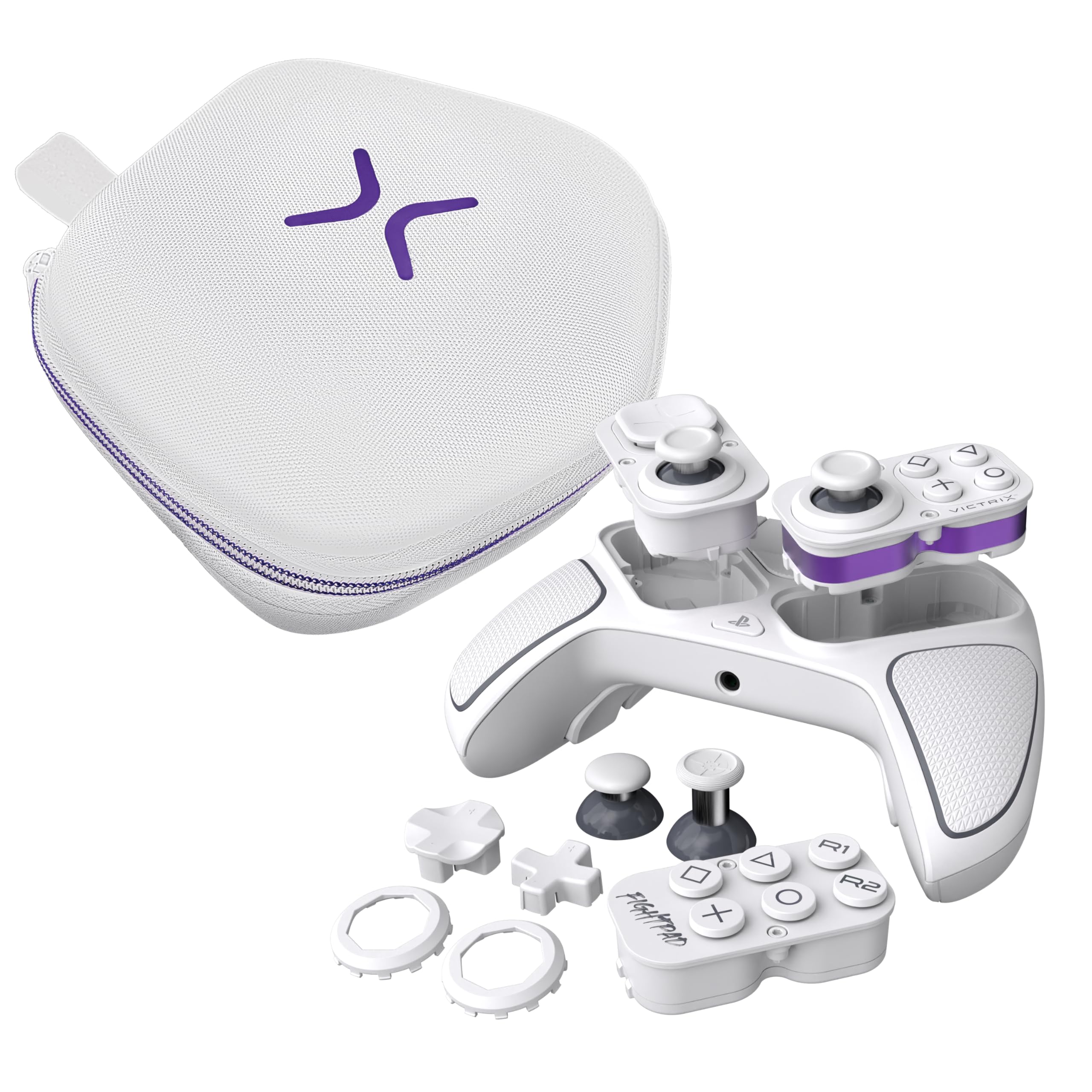 Turtle Beach Victrix Pro BFG Reloaded Wireless Modular PlayStation Controller White - Officially Licensed Product for competitive and esports gamers - New