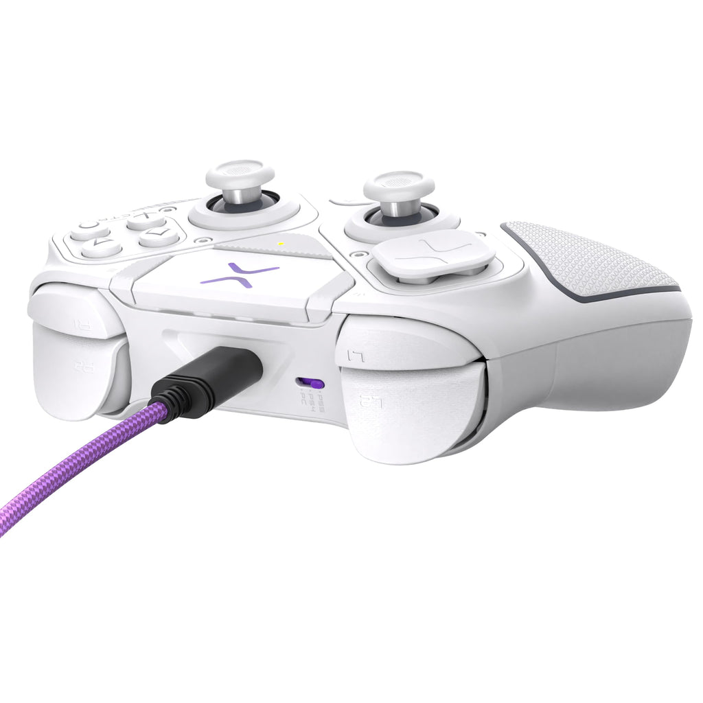 Turtle Beach Victrix Pro BFG Reloaded Wireless Modular PlayStation Controller White - Officially Licensed Product for competitive and esports gamers - New