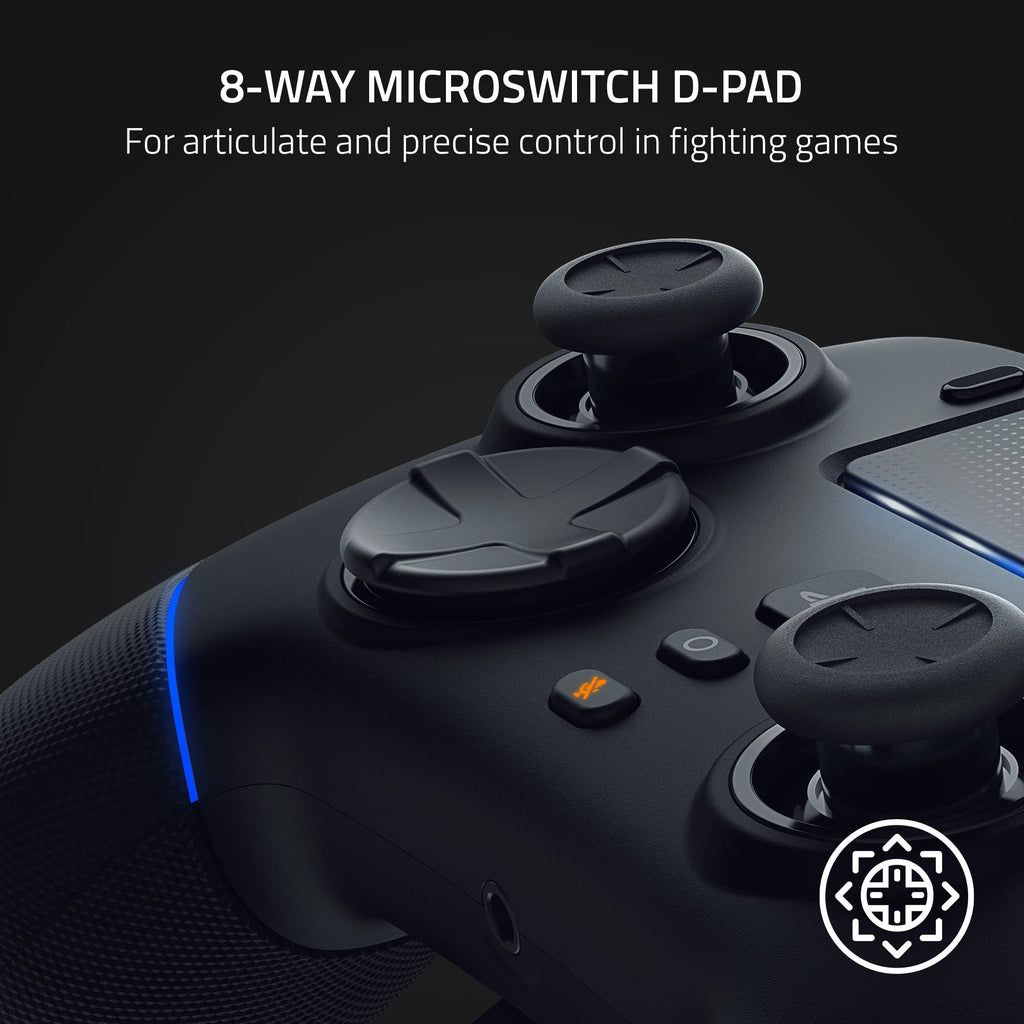 Razer Wolverine V2 Pro - Wireless Pro Gaming Controller for PS5 Consoles and PC (HyperSpeed Wireless, Mecha-Tactile Action Buttons, 8-Way Microswitch D-Pad, HyperTrigger) Black - Like New