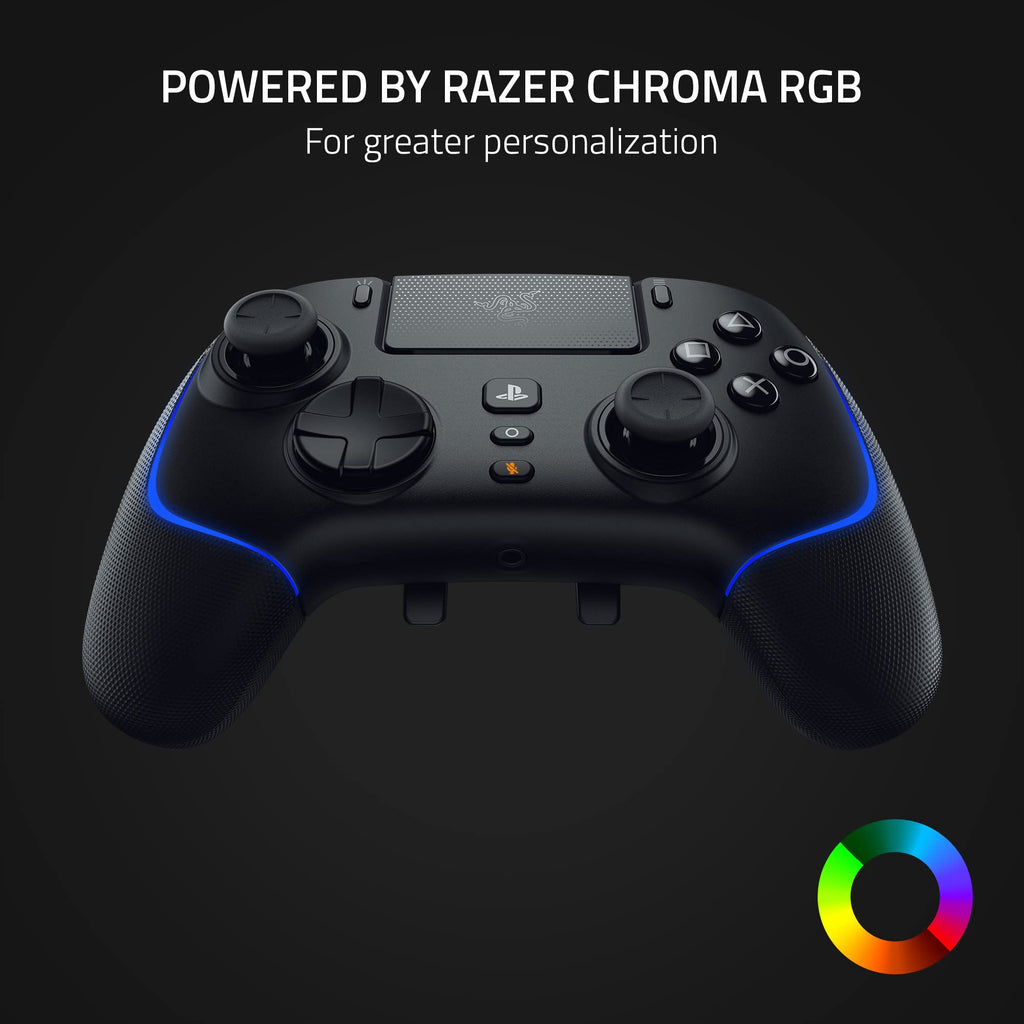Razer Wolverine V2 Pro - Wireless Pro Gaming Controller for PS5 Consoles and PC (HyperSpeed Wireless, Mecha-Tactile Action Buttons, 8-Way Microswitch D-Pad, HyperTrigger) Black - Like New
