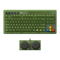 8Bitdo Retro 87 Mechanical Keyboard with RGB Backlight, Bluetooth/2.4G/USB-C Hot Swappable Wireless Gaming Keyboard for Windows and Android - Xbox Edition (Officially Licensed) - QWERTY US Layout - Like New