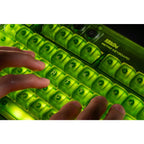 8Bitdo Retro 87 Mechanical Keyboard with RGB Backlight, Bluetooth/2.4G/USB-C Hot Swappable Wireless Gaming Keyboard for Windows and Android - Xbox Edition (Officially Licensed) - QWERTY US Layout - Like New