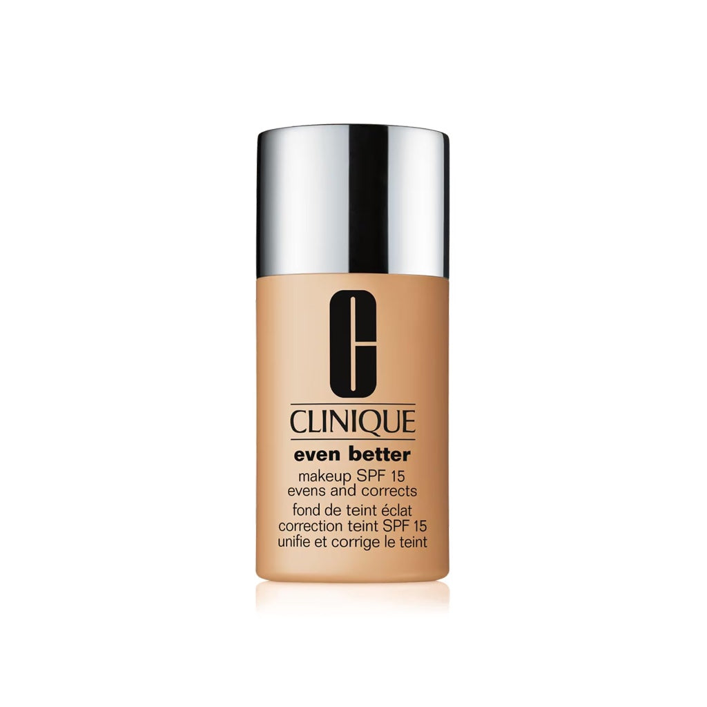 Clinique Even Better Makeup Medium Coverage Foundation Broad Spectrum SPF 15 | Evens Skin Tone + Reduces The Look Of Dark Spots, 1.01442 fl oz - New