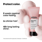 L'Or'eal Professionnel Vitamino Color Conditioner 200ml, Colour Protection and Shinier Hair, Soft & Protected Hair, For Coloured Hair 200ml - New