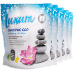 Pack of 5, Luxura Shampoo Cap, Conditioning, No Rinse - Damaged Box
