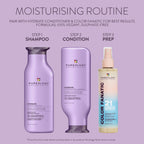 Pureology Hydrate Moisturising Shampoo, Sulphate-Free, Vegan Formula for Medium to Thick Dry, Colour-Treated Hair, for Gentle Cleansing & Deep Nourishment 266ml - Damaged Box