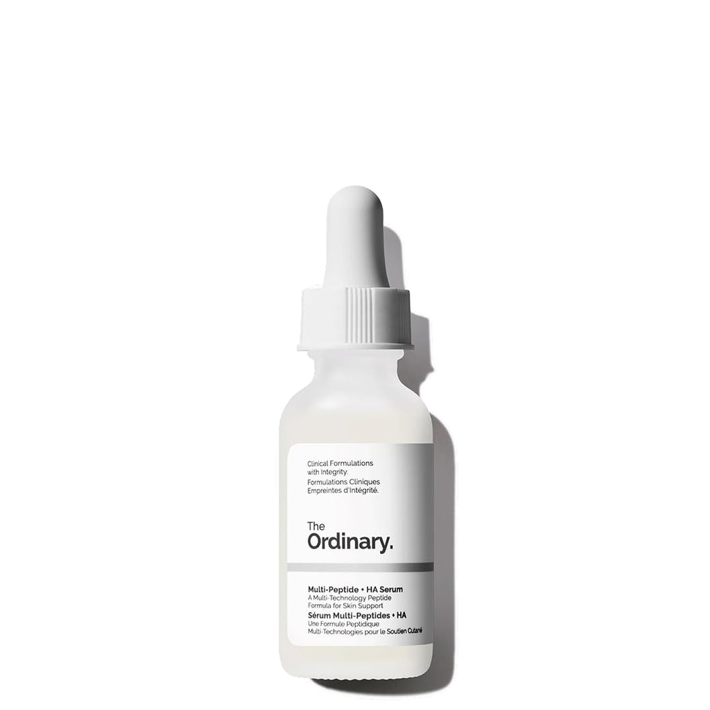 The Ordinary Multi-Peptide + Hyaluronic Acid, Anti-Aging Peptide Serum for Crow's Feet, Elasticity & Firmness, 30ml - Damaged Box